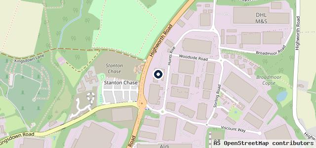 Map showing the location of Rygor Auto Swindon Van & Truck
