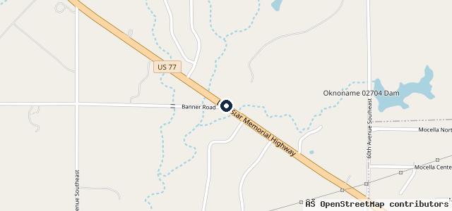 Map showing the location of Norman Automotive