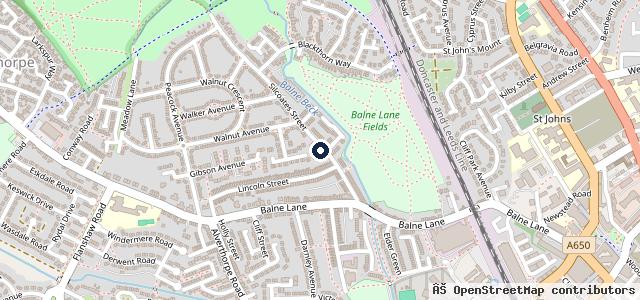 Map showing the location of Silcoates Garage