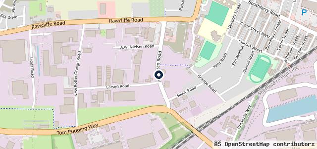 Map showing the location of Abp