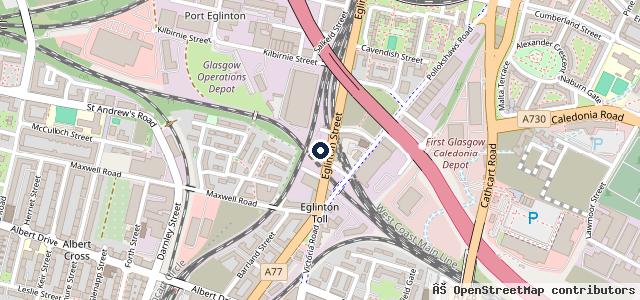 Map showing the location of Best Fit Service Centre
