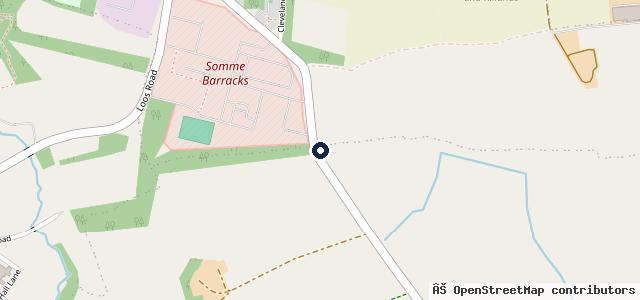 Map showing the location of Somme Garage