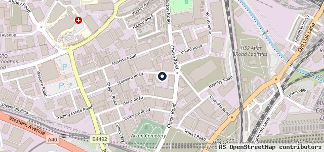 Map showing the location of Aga Autos