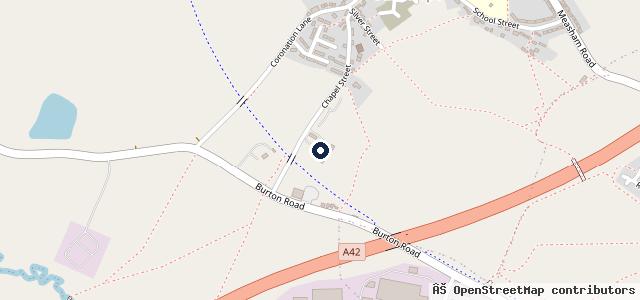 Map showing the location of M&amp;K Bradford Motor Engineers