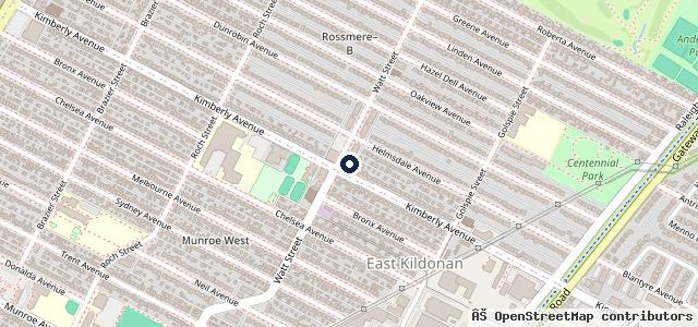 Map showing the location of Melo Tech Auto Clinic