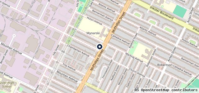 Map showing the location of Ray Duque Auto Centre