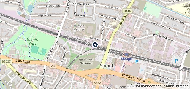 Map showing the location of RSJ Sports Cars | Slough