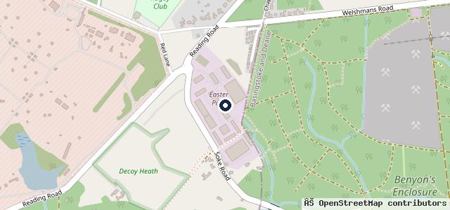 Map showing the location of E A Autos (Aldermaston) Ltd
