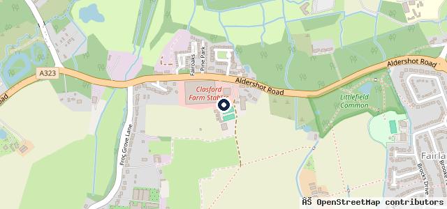 Map showing the location of David Brown Cars Ltd