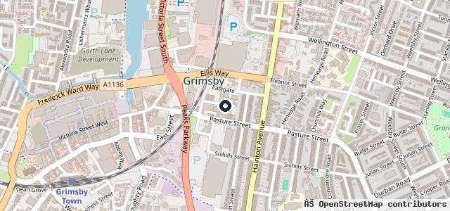 Map showing the location of T J Car Repairs