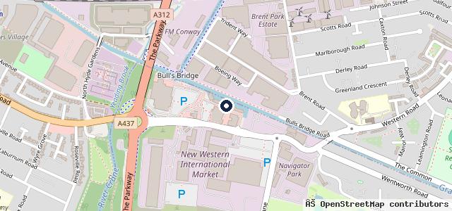 Map showing the location of Gb Tyres (Uk) Ltd