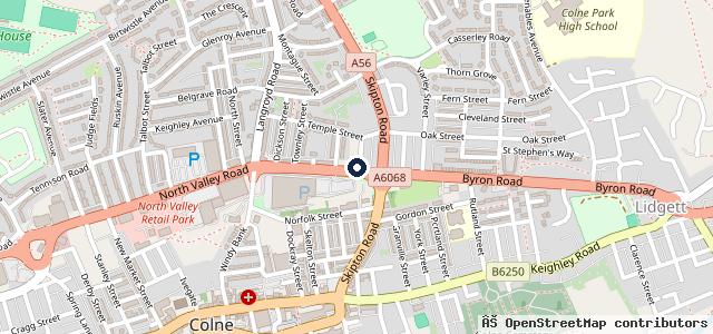 Map showing the location of West Riding Hyundai