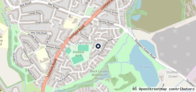 Map showing the location of Edgehill Valeting MOBILE