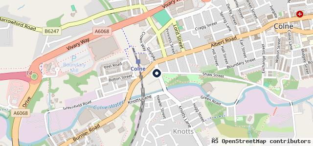 Map showing the location of Grahams of Colne Ltd
