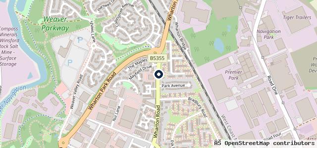 Map showing the location of Barry & Wilkinson Tyre & Exhaust - Team Protyre