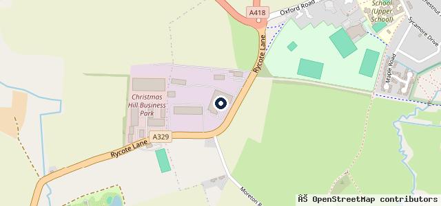 Map showing the location of ASM Auto Recycling | Thame