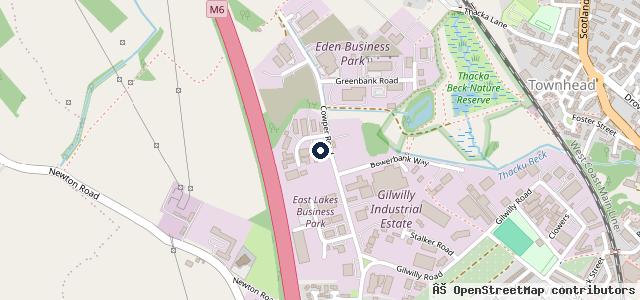 Map showing the location of Penrith Motorcycles Ltd