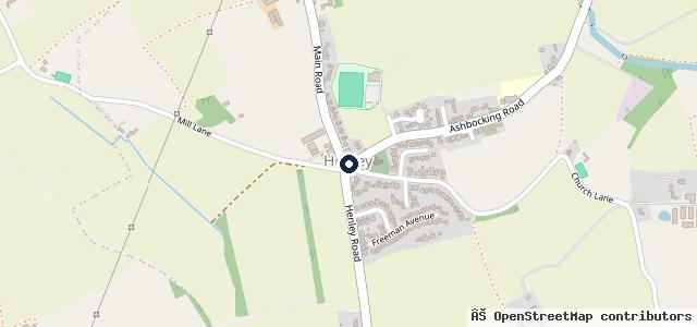 Map showing the location of Hills Fiveways Garage