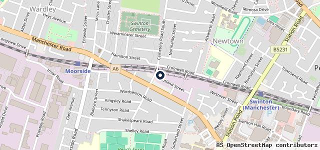 Map showing the location of Swinton Auto Services Ltd