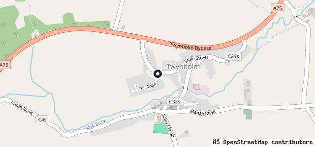 Map showing the location of William B Galloway