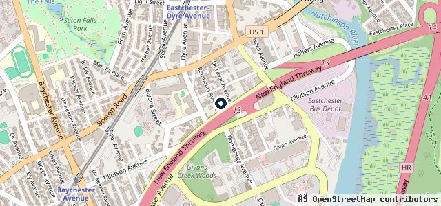 Map showing the location of Nor-bay Service Station Inc.