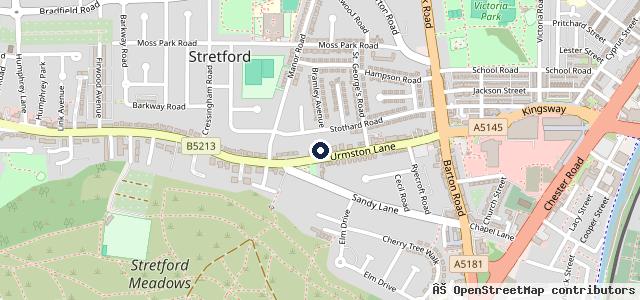 Map showing the location of Simply Van Sales Ltd