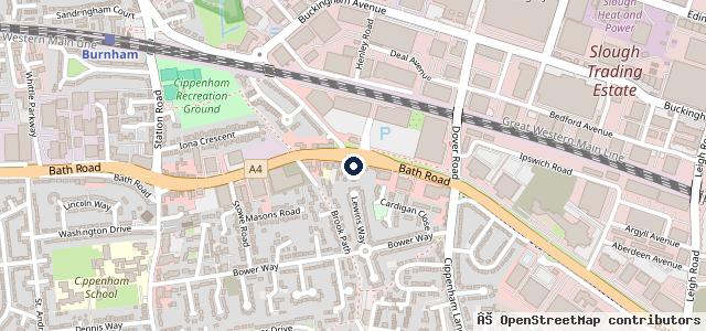 Map showing the location of SloughVan Commercial Vehicle Specialist
