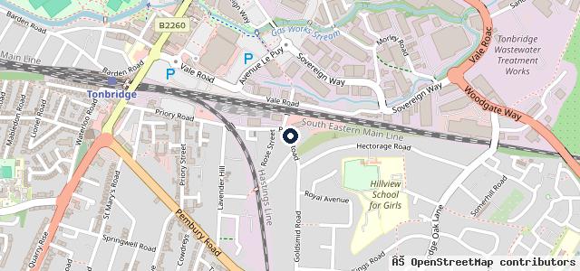 Map showing the location of Vital Cars
