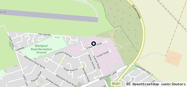 Map showing the location of Redwood Engineering UK Ltd