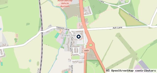 Map showing the location of SB Auto Services