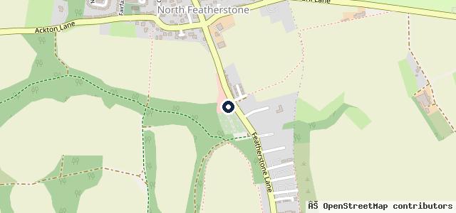 Map showing the location of Brooksbanks Garage