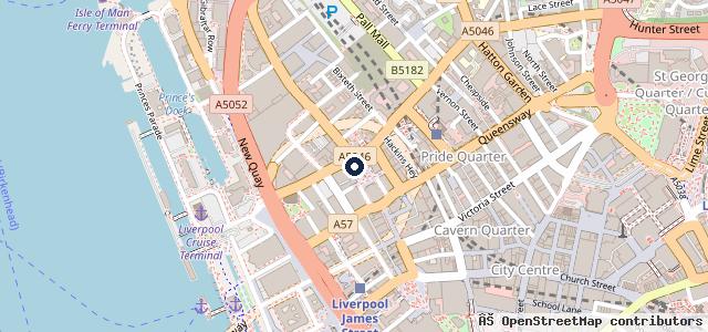Map showing the location of DrivebyValet