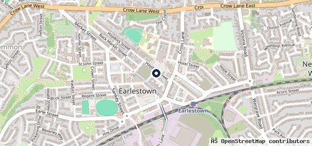 Map showing the location of Whiston Motor Factors