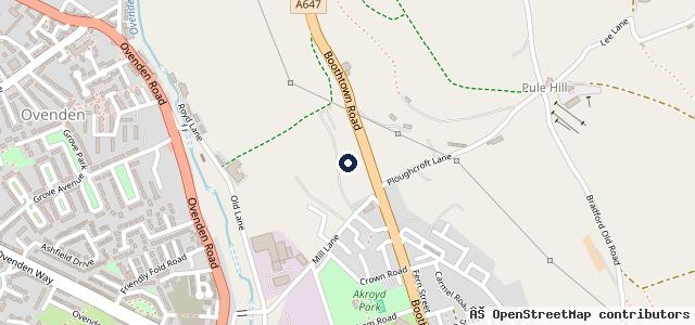 Map showing the location of HX Recovery