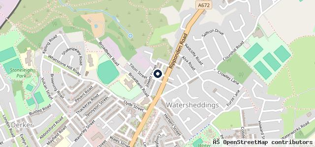 Map showing the location of Squeaky Clean Mobile Valeting