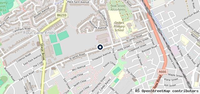 Map showing the location of Burlington Motors | London