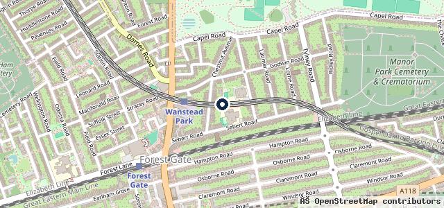 Map showing the location of D&A Autos | MOT East London
