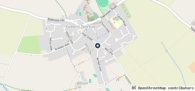 Map showing the location of Basfords Garage