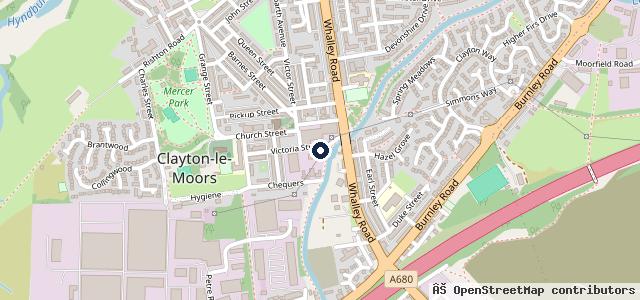 Map showing the location of Bartram Land Rovers (P4 Parts)