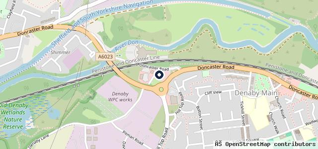 Map showing the location of JA's Auto Services