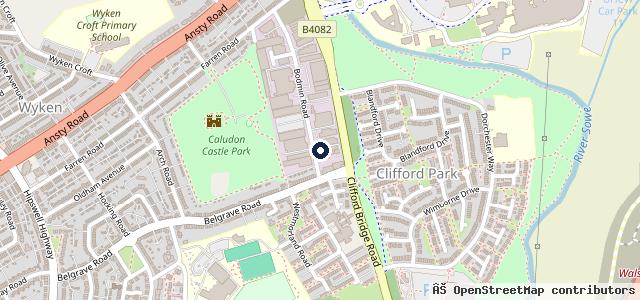 Map showing the location of Bodmin Autos Ltd