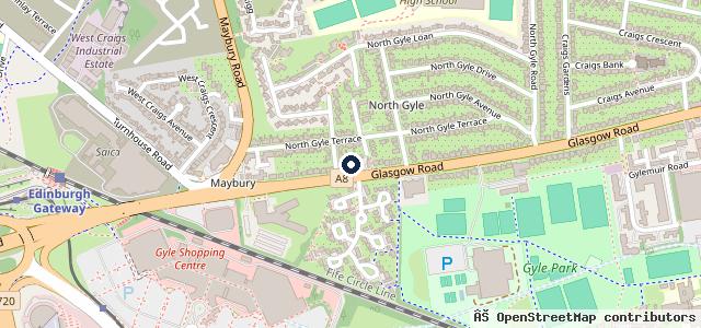 Map showing the location of Automak | Edinburgh