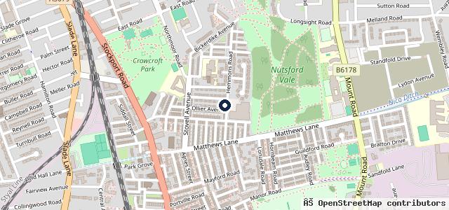 Map showing the location of Hemmons Road MOT Centre | Manchester