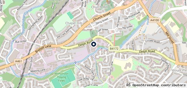 Map showing the location of MOT Services Ltd