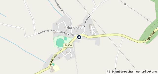 Map showing the location of B & R Motors