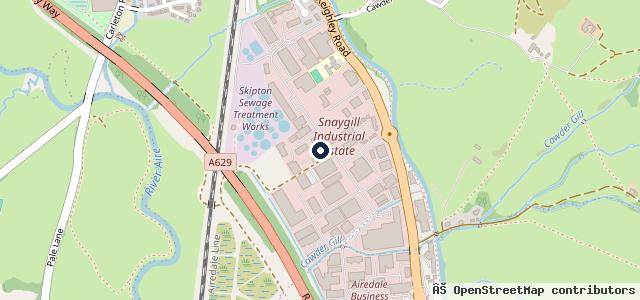 Map showing the location of Merc Spec