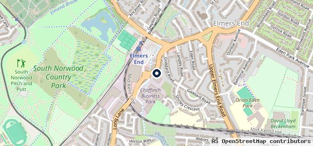 Map showing the location of Penfold Motors Ltd