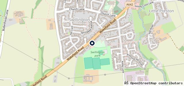 Map showing the location of Universal Tyres & Auto Centre Limited