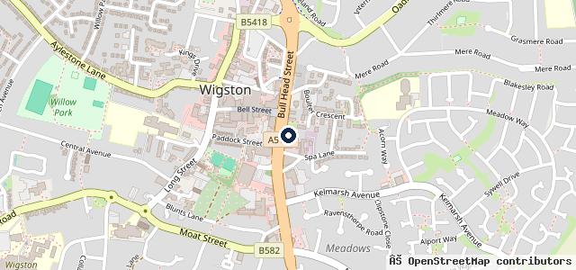 Map showing the location of Vehicle Detailing Centre Ltd