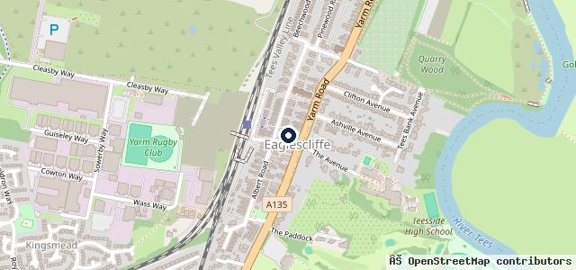 Map showing the location of Clarkes motorcycles